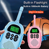 DJ100 Walkie Talkie Handheld Waterproof Flashlight Two Way Radio 3KM-5KM 3KM-5KM Lightinthebox