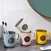 Double-layer Contrast Color Mouthwash Cup Household Bathroom Toothbrush Cup with Handle Cute Couple Cup Anti-fall Washing Cup Lightinthebox