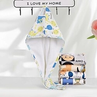 Double-layer Thickened Dry Hair Cap Absorbent Quick-dry Cap Dry Hair Towel Korean Version Of Cute Cartoon Printing Bag Headscarf Lightinthebox