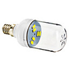 E12 1W 6x5730SMD 70-90LM 5800-6200K Cool White Light LED Spot Bulb (220-240V)