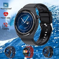 E88S Smart Watch 1.32 inch Smartwatch Fitness Running Watch Bluetooth Temperature Monitoring Pedometer Call Reminder Compatible with Android iOS Women Men Waterproof Long Standby Hands-Free Calls IP Lightinthebox