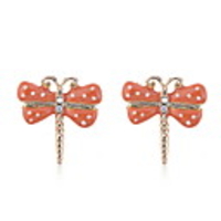 Eamel Dragonfly Stud Alloy Women