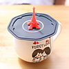 Eiffel Tower Design Leakage-proof Cup Cap (Random Color)