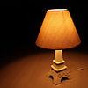 Eiffel Tower Table Lamp Creative Simple Cute Design Fabric Shade