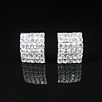 Elegant Alloy Crystal Earrings