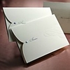 Elegant Curve Design Tri-fold Wedding Invitation (Set of 50)