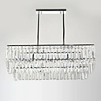 Elegant Delicate Crystal 3 Light Pendant