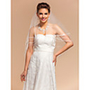 Elegant Elegant One-tier Elbow Wedding Veils With Pencil Edge