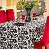 Elegant Floral Cotton Table Cloths