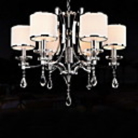 Elegant Luxury Crystal 6 Light Chandelier