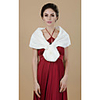 Elegant Short Sleeve Faux Fur Party/Casual Shawls