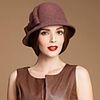 Elegant Wool Female Party/Outdoor/Casual Hat With Short Brim(More Colors)