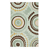 Elegant Wool Tufted Area Rug With Coreopsis Pattern 5