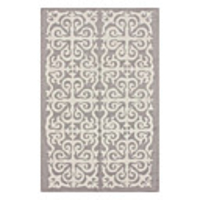 Elegant Wool Tufted Area Rug With Nautical Pattern 5