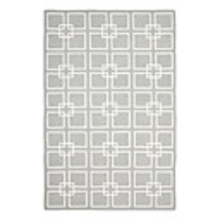 Elegant Wool Tufted Area Rug With Small Square Pattern 5