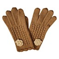 Elegant Woolen Knit Wrist Length Ladies