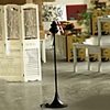 European-Style Classic Floor Lamp With Up-Market Fabric Shade