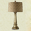 European Style Classic Table Lamp In Tower Body