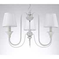 European Style Elegant 3 Lights Chandelier In Painting Processing