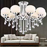 European Style Elegant Luxury 9 Light Crystal Chandelier