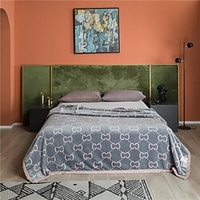 European Style Flannel Blanket Luxury Throw Blanket Ferret Super Softness Throw Blanket for Couch Sofa Chair Bed Living RoomLight Luxury Home Blanket Lightinthebox