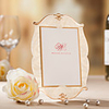 European Style Gold Wedding Invitation - Set of 50