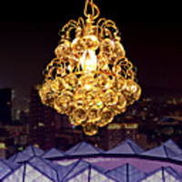 European-Style Luxury 1 Light Chandelier With Crystal Balls