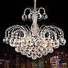 European-Style Luxury 3 Light Chandelier With Crystal Balls