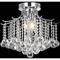 European-Style Luxury 3-Lights Chandelier In Umbrella Shape