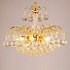 European-Style Luxury 3 Lights Chandelier With Crystal Balls