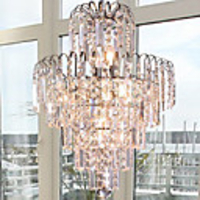 European-Style Luxury 6 Lights Chandelier In Crown Shape