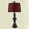 European Style Luxury Classic Table Lamp In Purple Shade(Large Size)