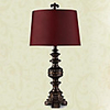 European Style Luxury Classic Table Lamp In Purple Shade(Small Size)