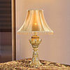 European-Style Rustic Table Lamp In Resin Pole