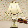 European-Style Rustic Table Lamp With Beads Design