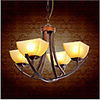 European-Style Vintage 4 Light Chandelier