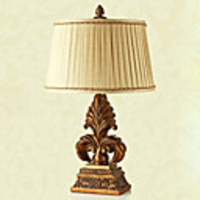European Style Vintage Table Lamp In Hand Engraving Processing(Large Size)