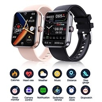 F57L Smart Watch for Women Men with Bluetooth Call 24/7 Heart Rate Sleep SpO2 Body Temperature Monitor Step Calorie Activity Trackers and Smartwatches for iOS Android Phones