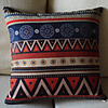 Fancy Geometric Image Colorful Decoration Pillow With Insert