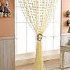 Fancy Hearts Decorated Curtain Line - Four Colors Available (39"W × 78"L)