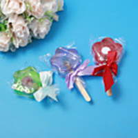 Flower Design Soap Wedding Favor - Set of 4(More Colors)