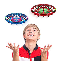 Flying Gadget Flying Toy Hand Operated Drones Plane / Aircraft Helicopter Spacecraft Rechargeable Anti-collision System with Infrared Sensor Plastic Shell Kid