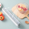 Foil Dispenser With Cutter Cling Plastic Wrap Dispenser Kitchen Accessories Film Cutter Food Fresh Kitchen Convenience Storage Lightinthebox