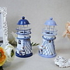 Fresh Lighthouse Shaped Iron Candle Lantern (More Colors)