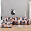 Geometric 1-Piece Sofa Cover Couch Cover Furniture Protector Soft Stretch Slipcover Spandex Jacquard Fabric Super Fit for 1~4 Cushion Couch and L Shape Sofa, Easy to Install(1 Free Cushion Cover) Lightinthebox