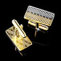 Gold Cufflinks In Gift Box