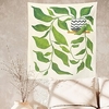 Green Plant Pattern Print Tapestry 1 Piece Lightinthebox