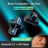 H01 Bone Conduction Headphone Bluetooth 5.2 Ergonomic Design Stereo Built-in Mic for Apple Samsung Huawei Xiaomi MI Fitness Running Everyday Use Mobile Phone Lightinthebox