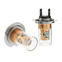 H7 12W White Light Cree LED Bulb for Car Fog Lamp (DC 12-24V,  1-Pair)