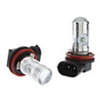 H8 12W White Light Cree LED Bulb for Car Fog Lamp (DC 12-24V,  1-Pair)